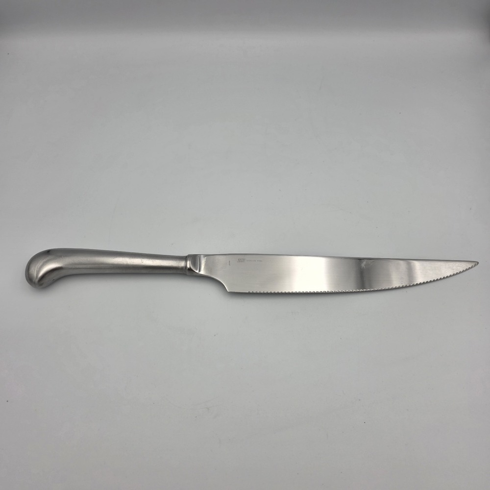 Vintage Ekco Eterna Chef's Knife Stainless Steel 15" Metal Handle Japan